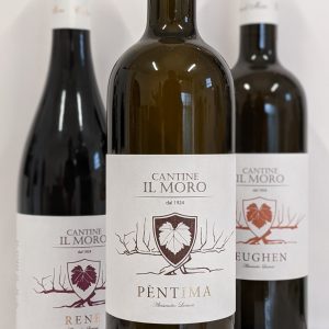 pentima bottiglia vino bianco